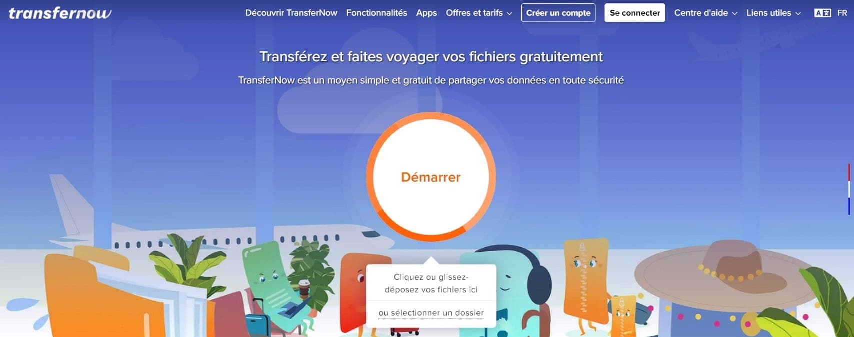 TransferNow, l'alternative à WeTransfer