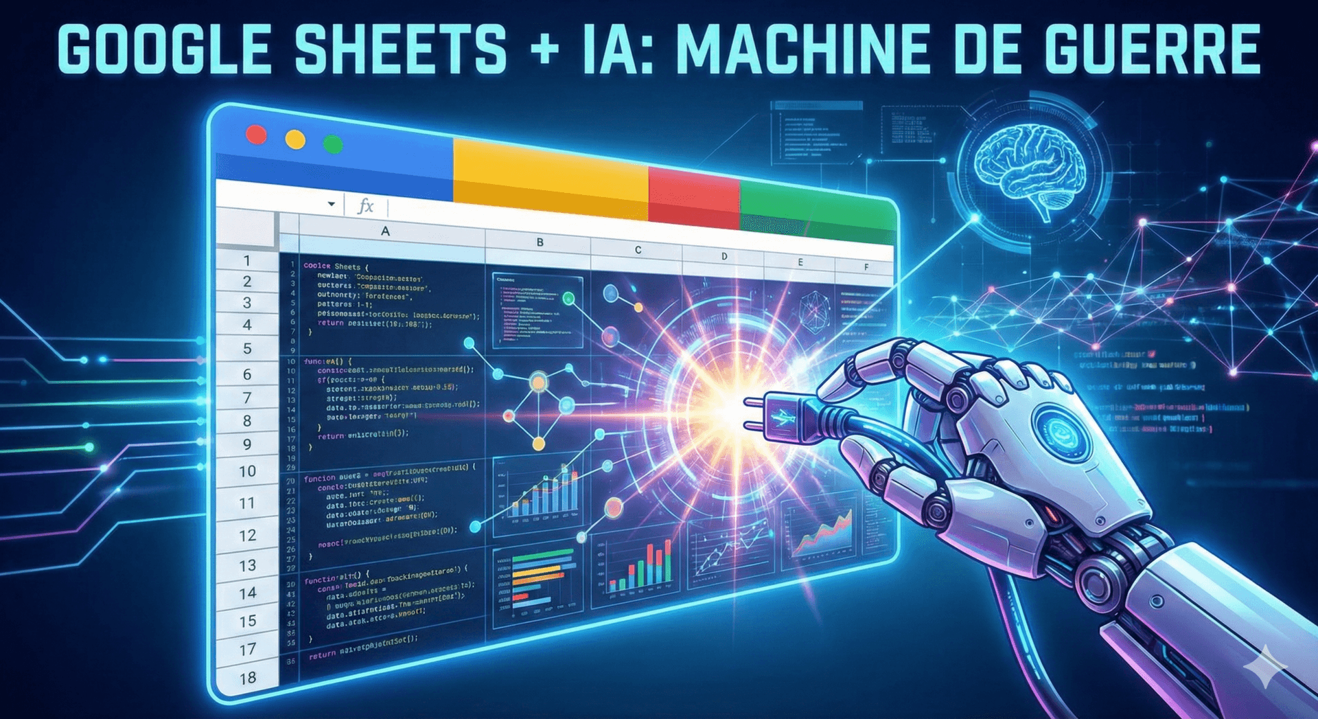 Transformer Google Sheets en machine de guerre grâce à l’IA