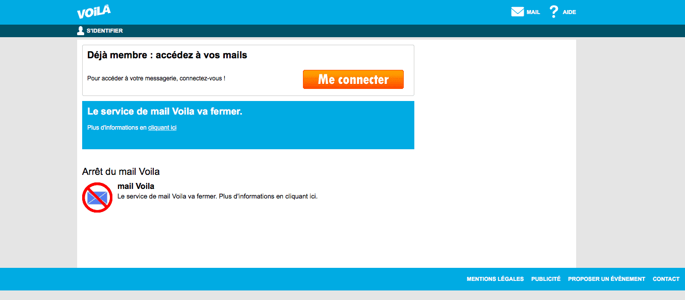 Fermeture des mails @voila.fr par Orange suscitent un remoud chez les utilisateurs