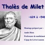 Thalès et Pythagore, les fondateurs